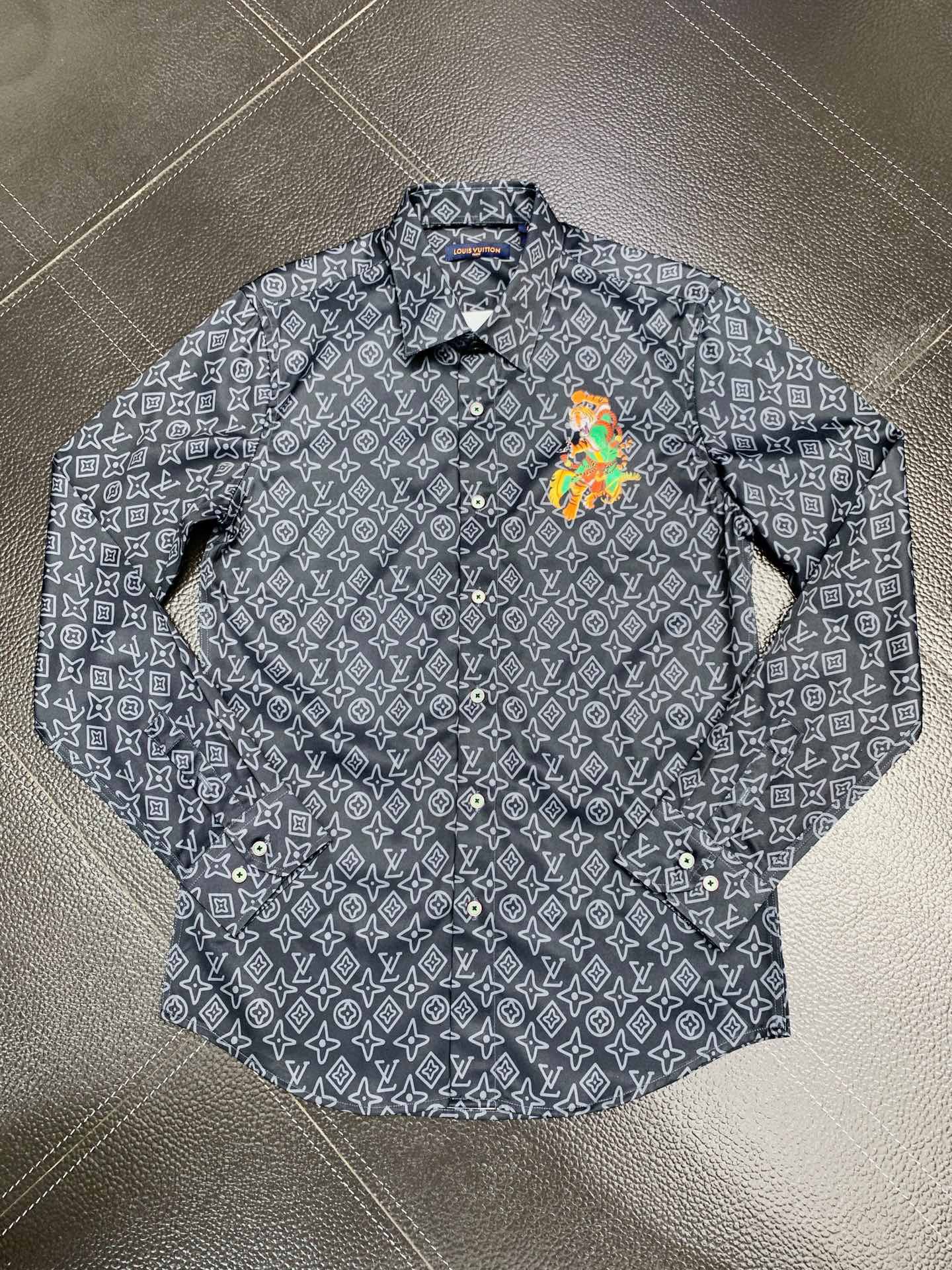 Best Replica Louis Vuitton Long Sleeve Shirt - Colareps