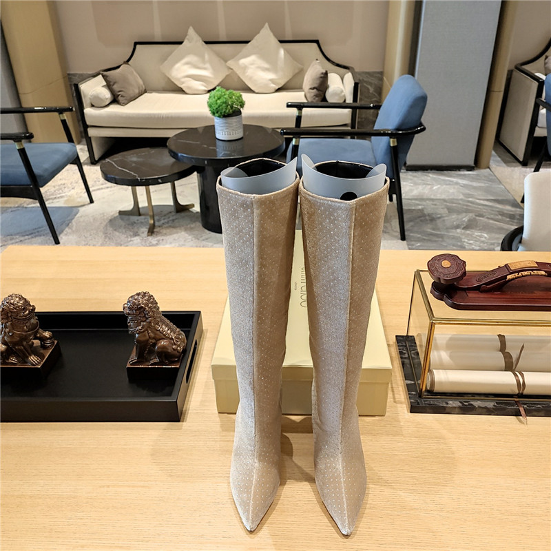 Best Replica jimmy choo Dupes wedge long boots - Colareps