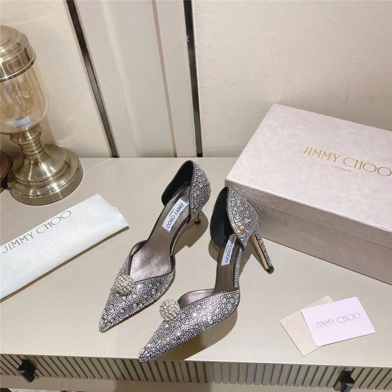 Best Replica Jimmy Choo diamond wedding shoes - Colareps