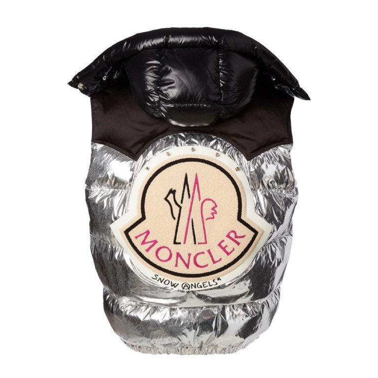Best Replica Moncler Palm Angels Replica Exen Gilet Vest (Silver) - Colareps