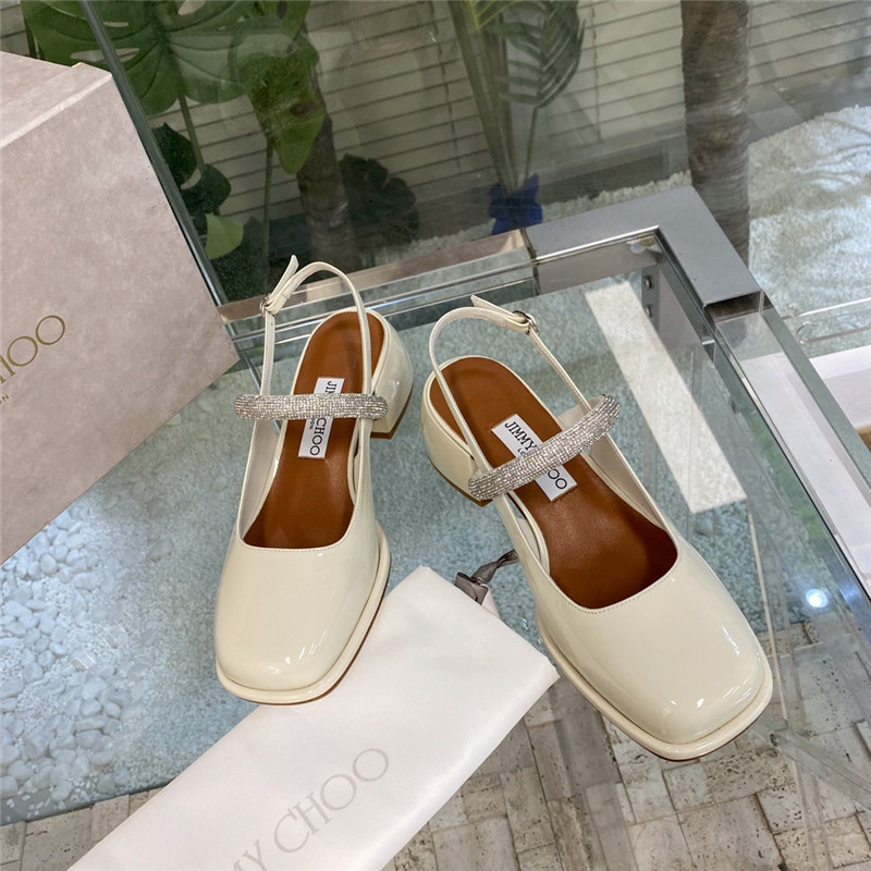 Best Replica Jimmy Choo joezie series flat square toe shoes - Colareps