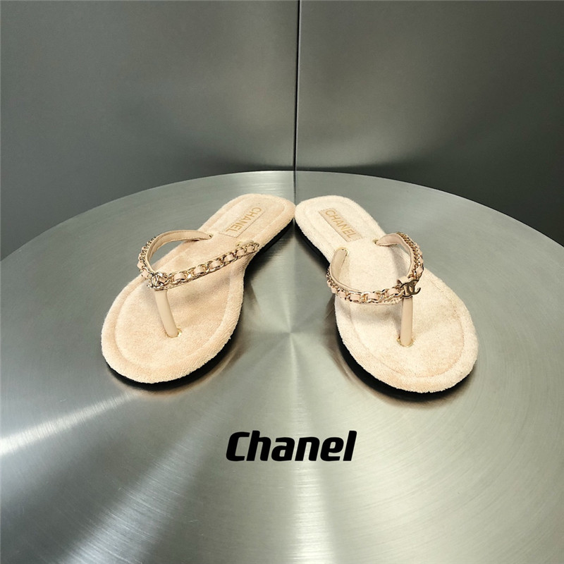 Best Replica chanel chain flip flops - Colareps