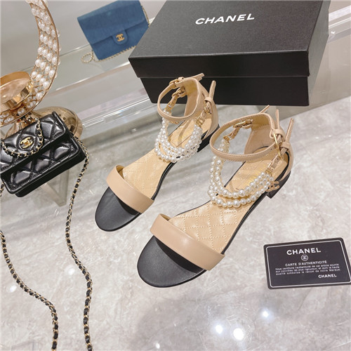Best Replica chanel pearl sandals womens - Colareps