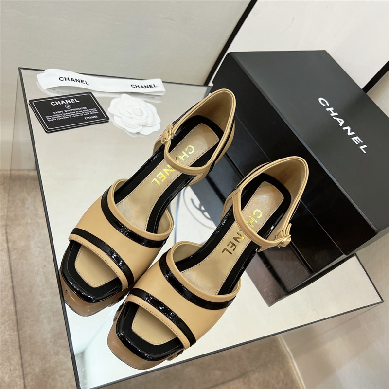 Best Replica chanel high heel sandals - Colareps