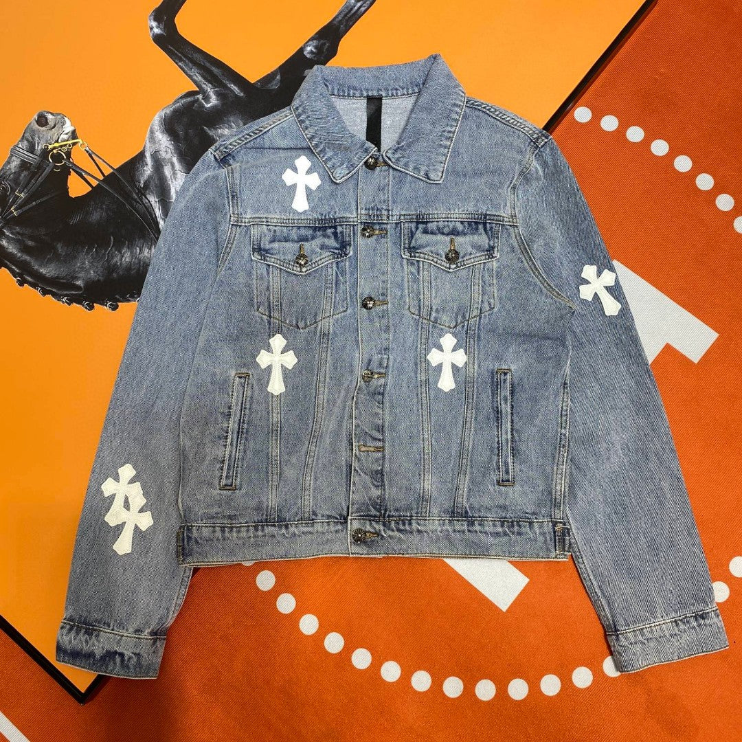Best Replica Chrome Hearts Denim Jacket - Colareps