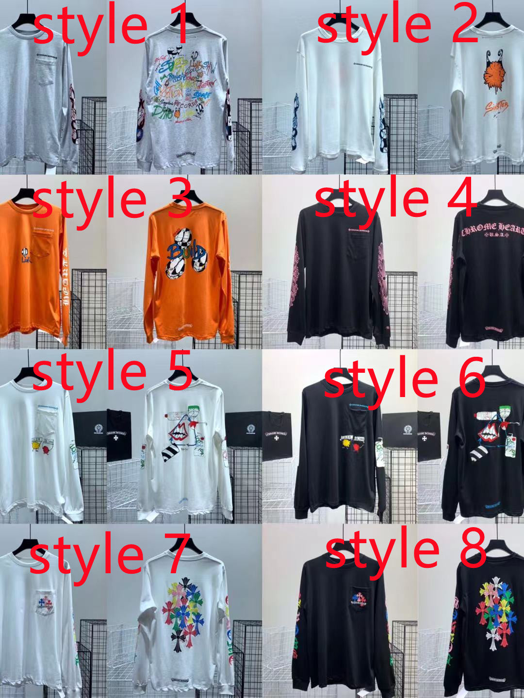 Best Replica Chrome Hearts Long Sleeve Shirt - Colareps