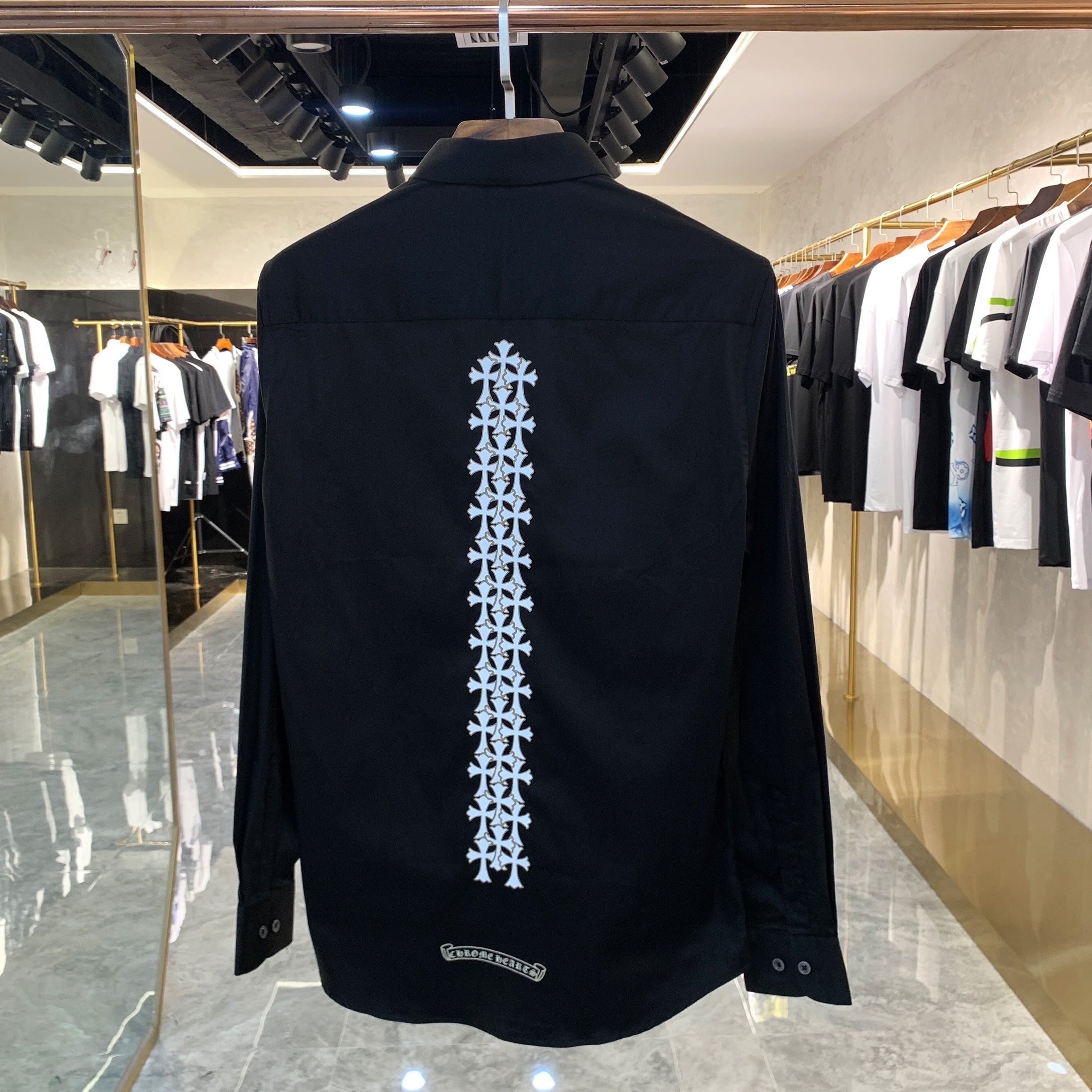 Best Replica Chrome Hearts Long Sleeve Shirt - Colareps