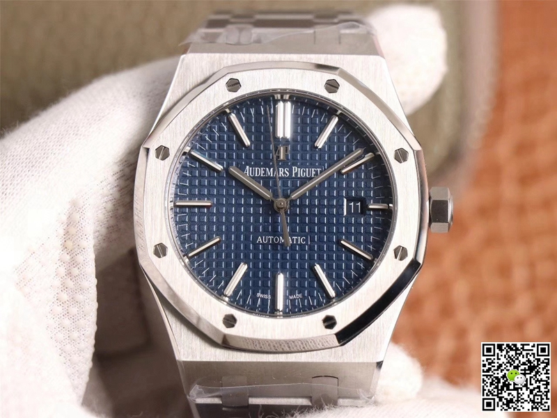 Best Replica Replica Audemars Piguet Royal Oak 15400ST.OO.1220ST.03 1:1 Best Edition ZF Factory Blue Dial Swiss ETA3120 - Colareps