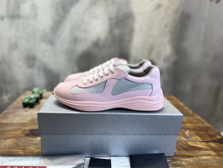 Best Replica PRADA AMERICA S CUP SOFT RUBBER AND BIKE FABRIC SNEAKERS   PRS044 - Colareps