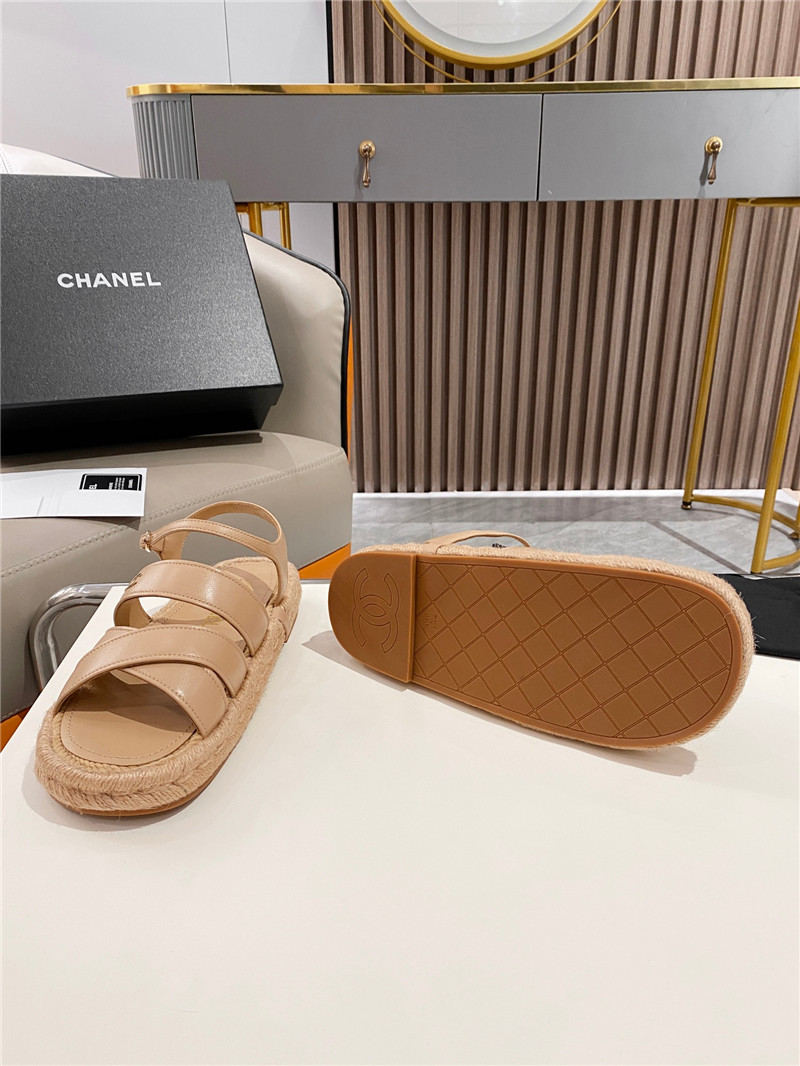 Best Replica Chanel early spring vacation series new sandals and slippers - Colareps