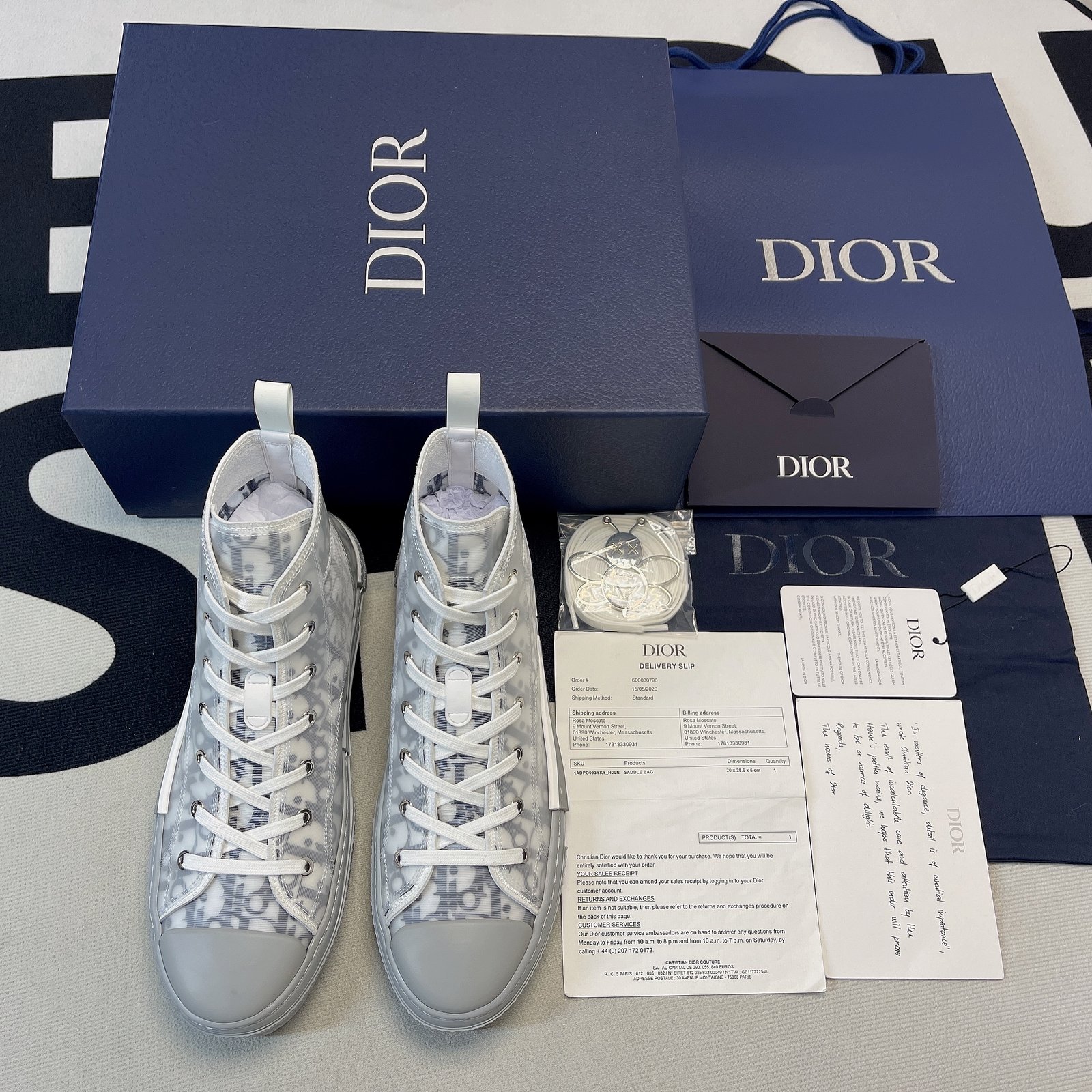 Best Replica Dior B23 High Top Sneaker 26 - Colareps