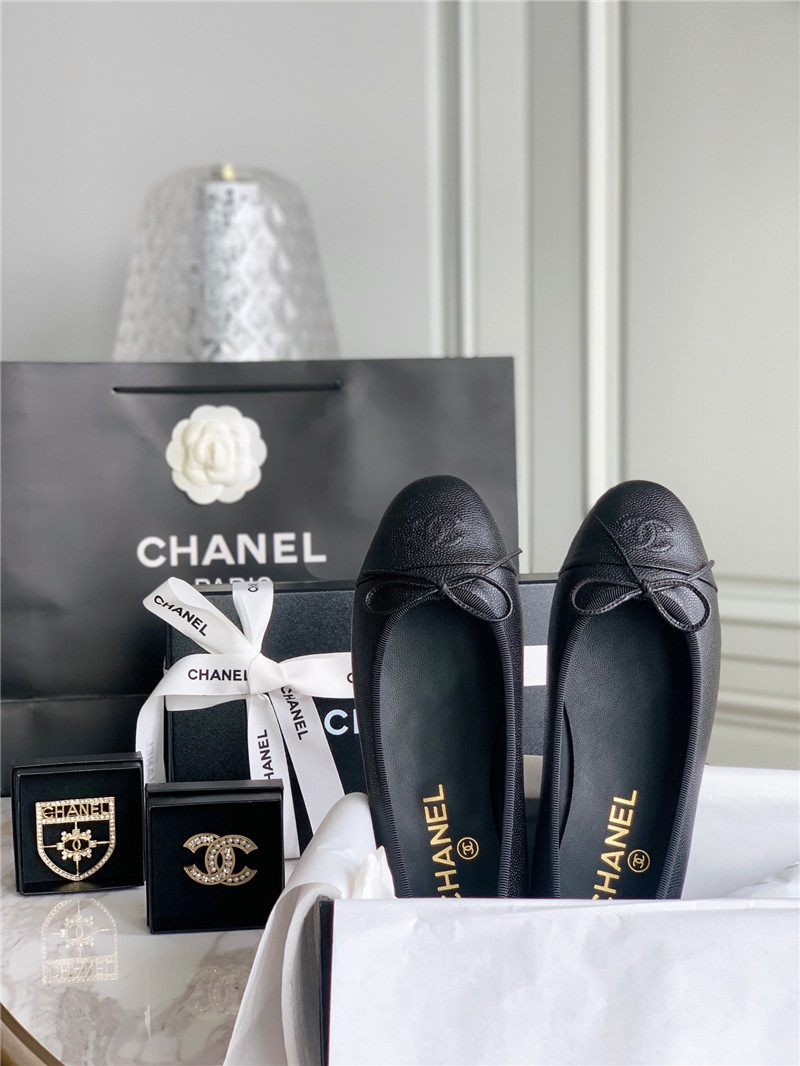 Best Replica Chanel elegant intellectual ballet shoes - Colareps