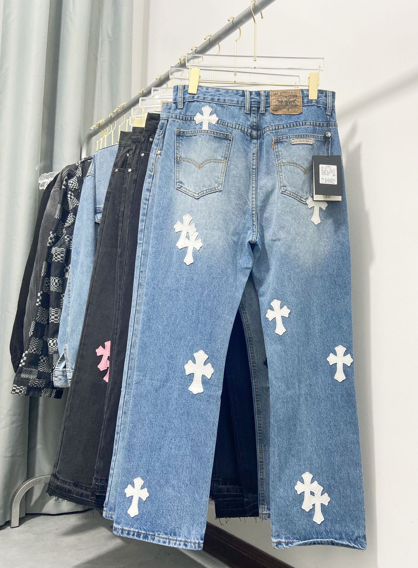 Best Replica Chrome Hearts Jeans - Colareps