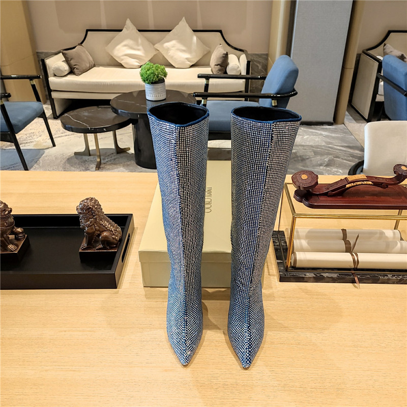 Best Replica jimmy choo Dupes wedge long boots - Colareps