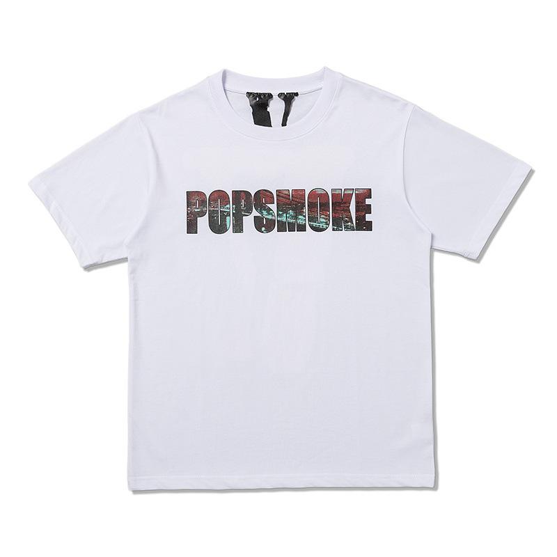 Best Replica Vlone Pop Smoke Tee - Colareps