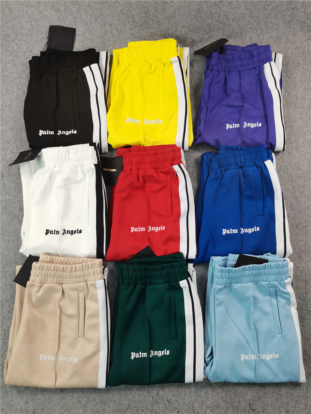 Best Replica Classic Monochrome Trim School Pants 9 colors - Colareps