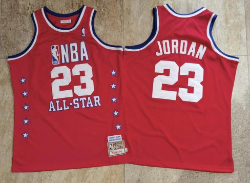 Best Replica MICHAEL JORDAN CHICAGO BULLS 1988-1988 ALL STAR JERSEY - Colareps