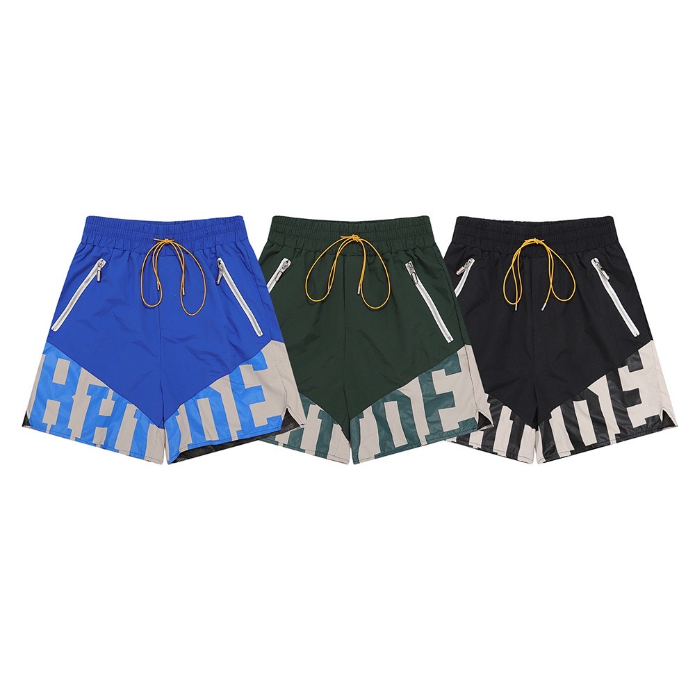 Best Replica Clashing letter drawstring shorts - Colareps