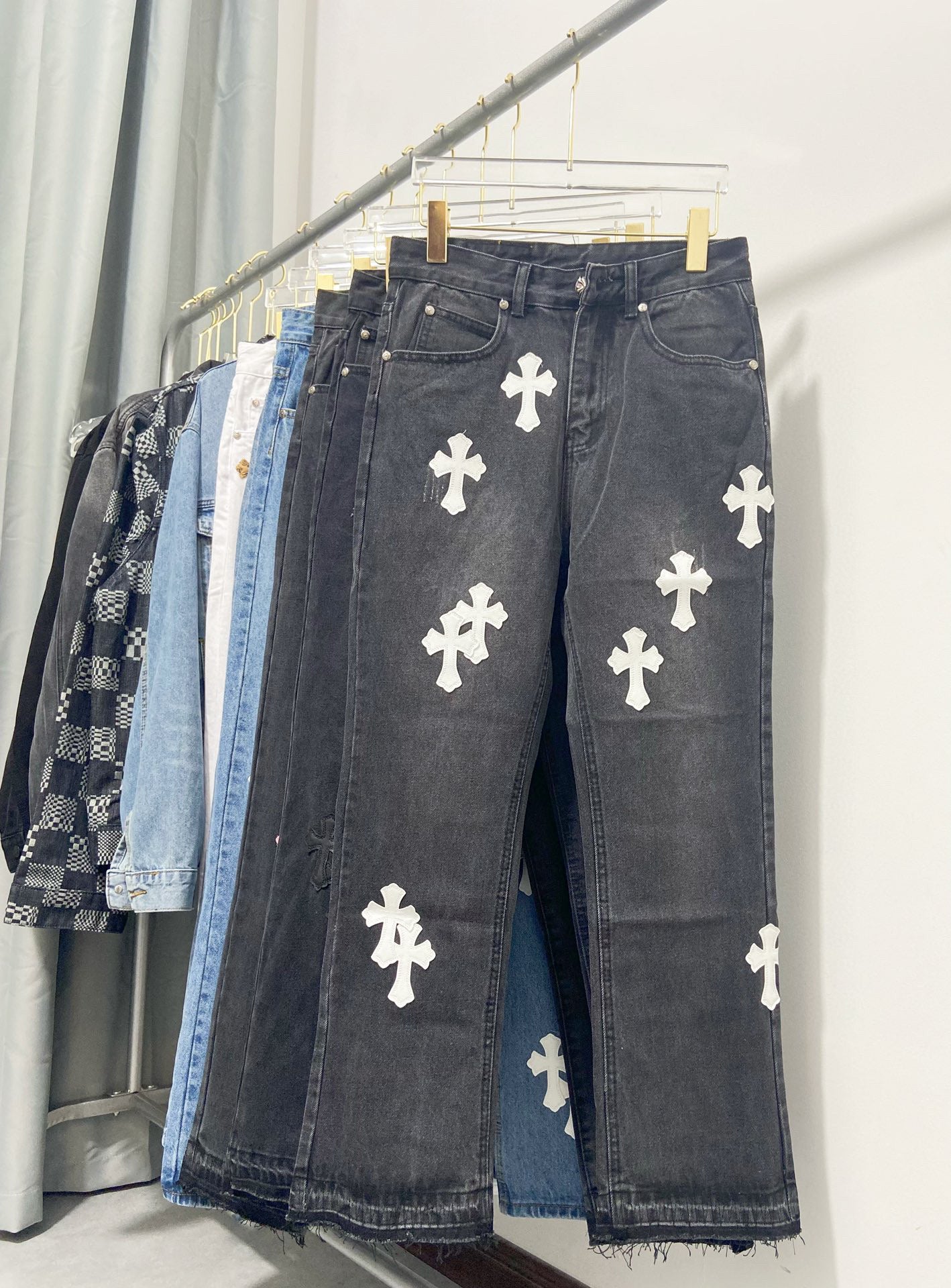 Best Replica Chrome Hearts Jeans - Colareps