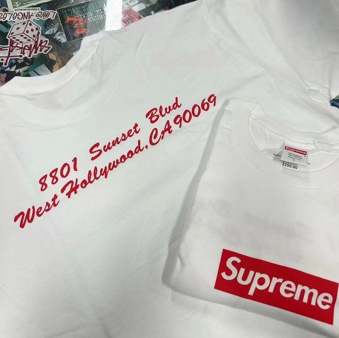 Best Replica SUPREME LA OPEN LIMITED BOX LOGO TEE - Colareps