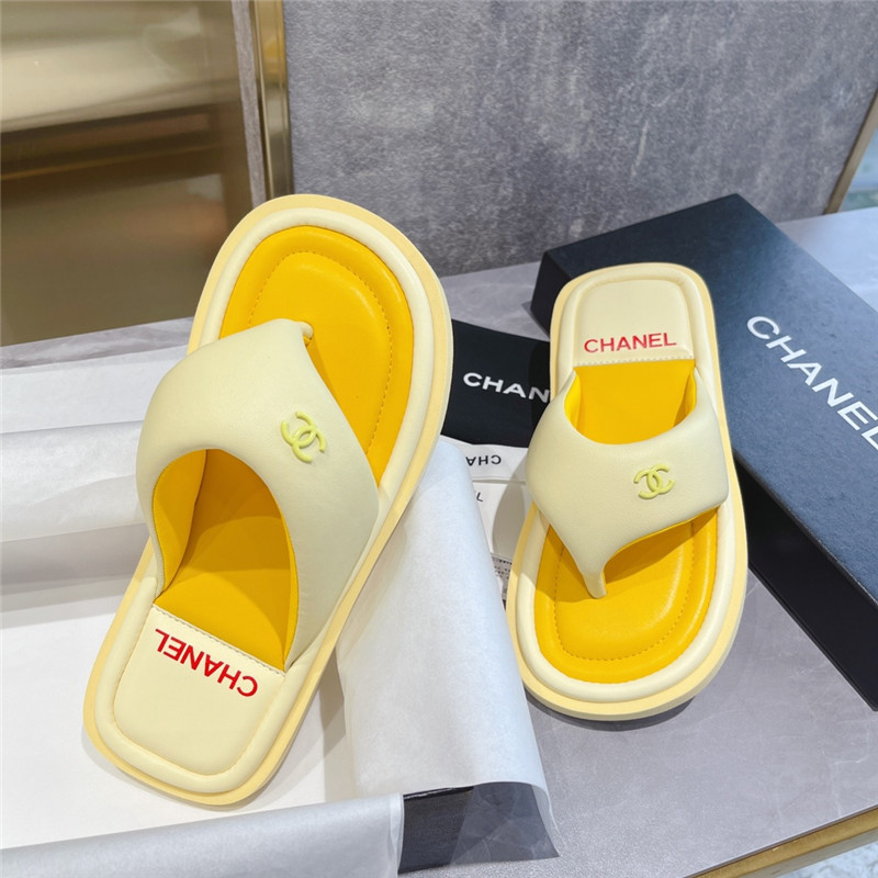 Best Replica Chanel Dupes fashion new slippers - Colareps