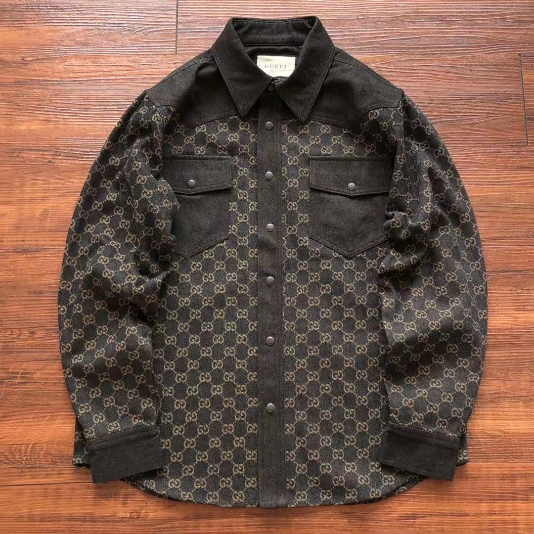 Best Replica Gucci Long Sleeve Shirt - Colareps
