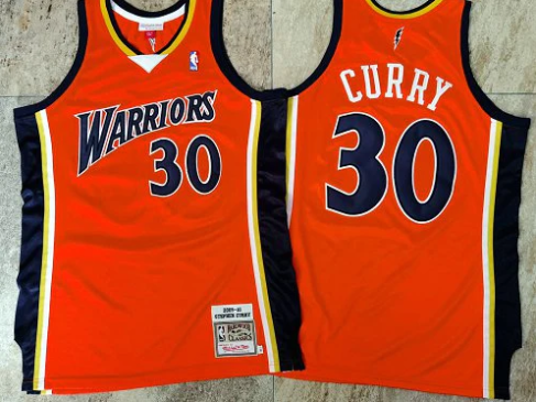 Best Replica STEPHEN CURRY GOLDEN STATE WARRIORS THROWBACK JERSEY - Colareps