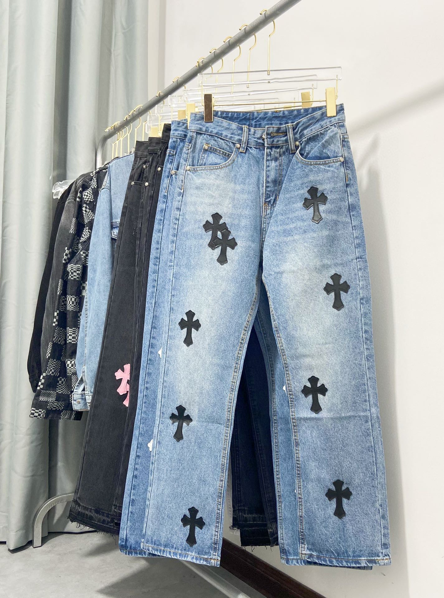 Best Replica Chrome Hearts Jeans - Colareps
