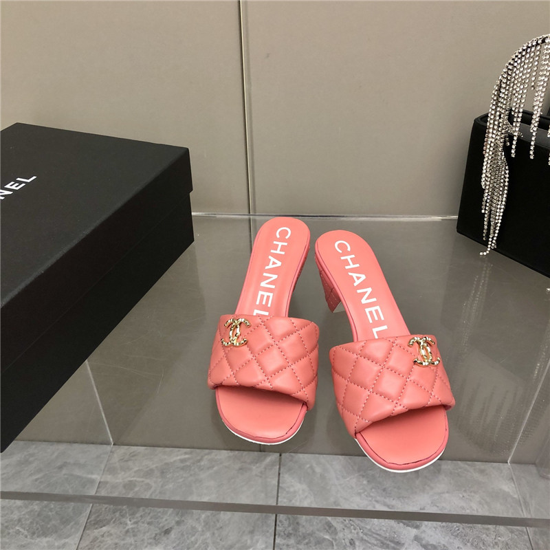 Best Replica chanel classic C buckle slippers - Colareps