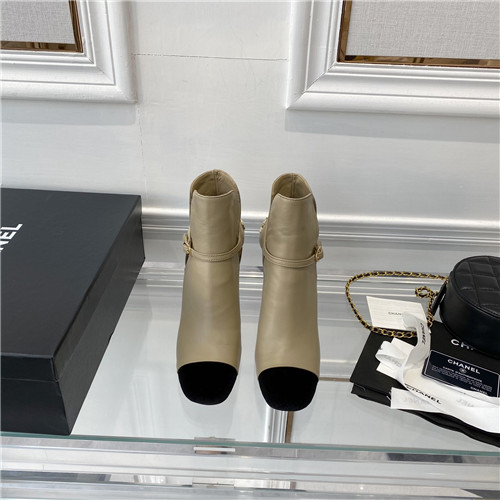 Best Replica chanel high-heeled boots - Colareps