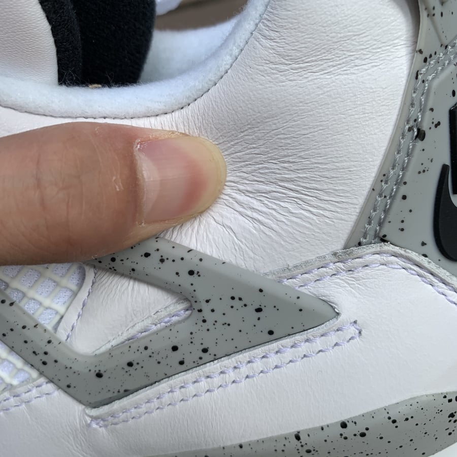Best Replica Jordan 4 Retro White Cement Extended Size - Colareps