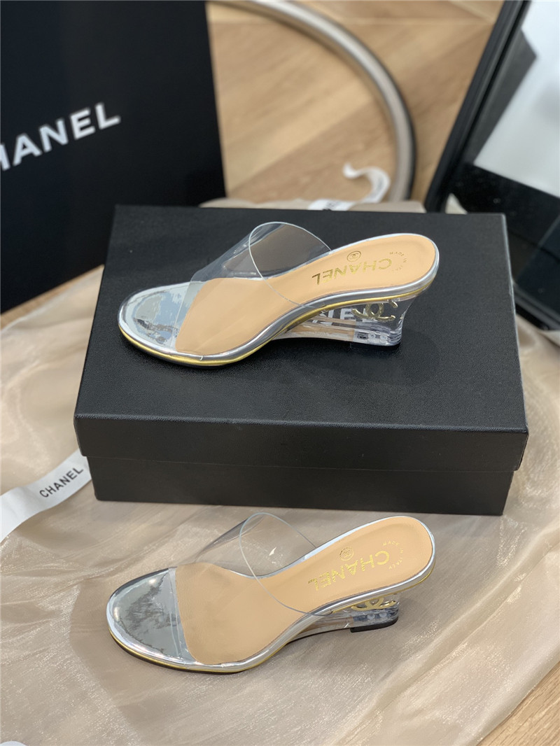 Best Replica chanel crystal heel sandals - Colareps