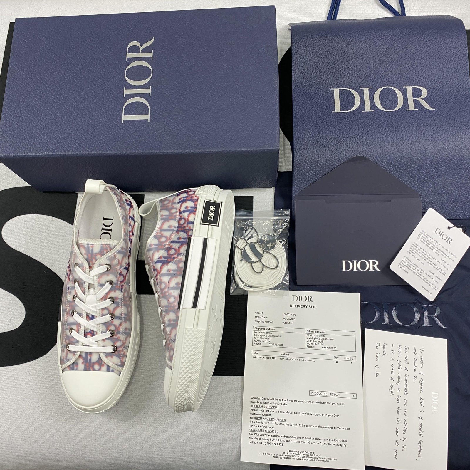 Best Replica Dior B23 High Top Sneaker 1 - Colareps
