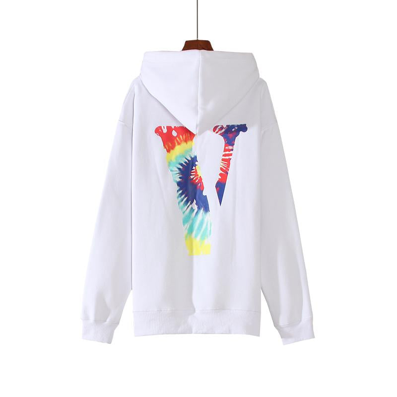 Best Replica VLONE Staple Tie Dye Big V Chicken Hoodies - Colareps