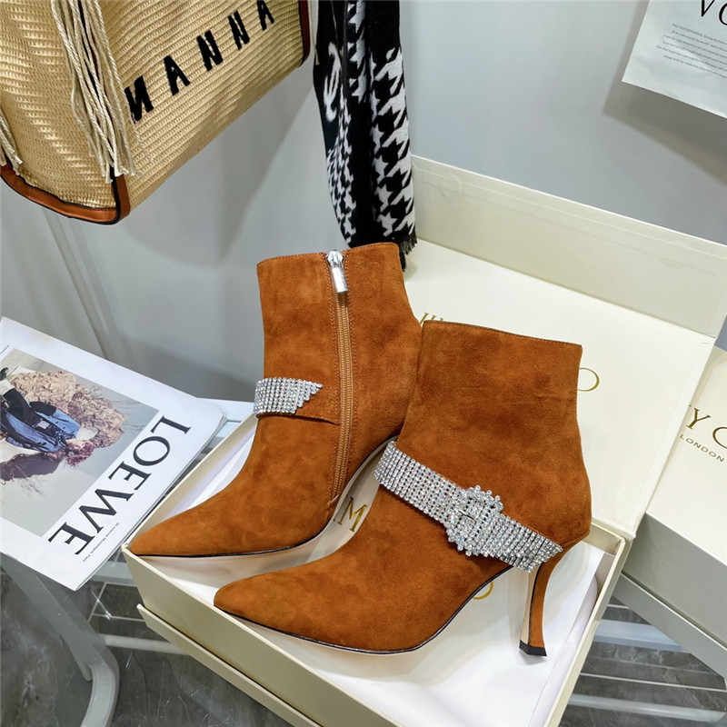 Best Replica jimmy choo high heel short boots - Colareps