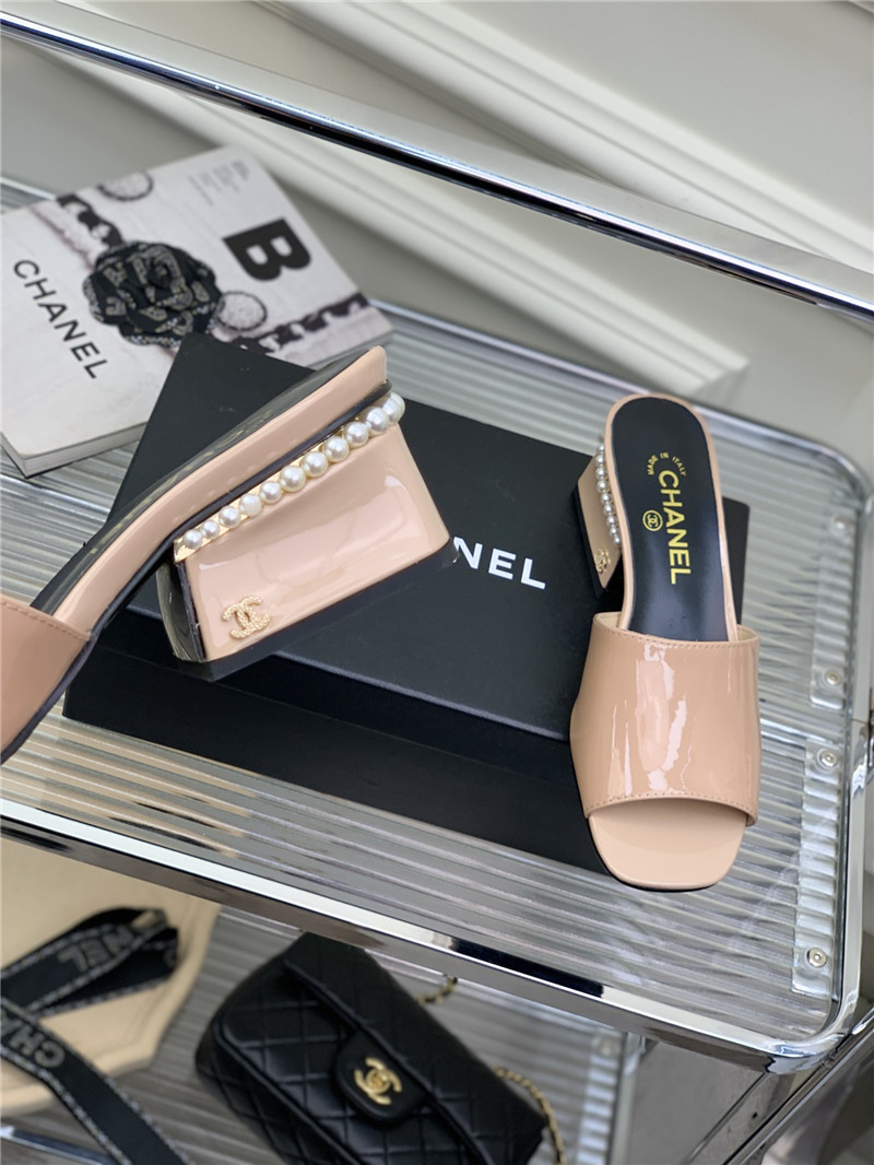 Best Replica Chanel advanced handmade high-heeled sandals - Colareps