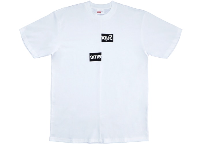 Best Replica Supreme Replica x Comme des Garcons CDG SPLIT BOX LOGO TEE - Colareps