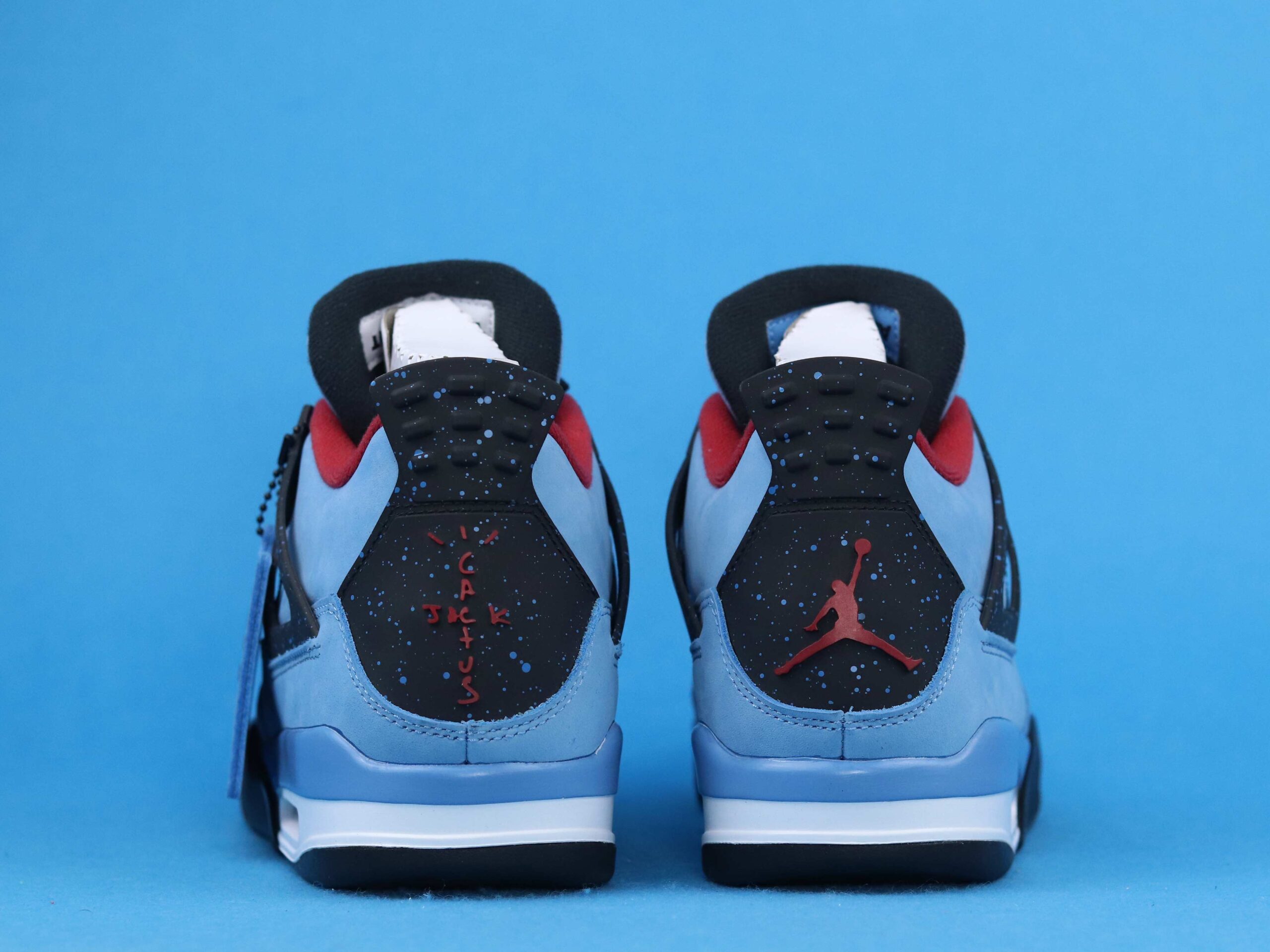 Best Replica Jordan 4 Retro Travis Scott Cactus Jack Extended Size - Colareps