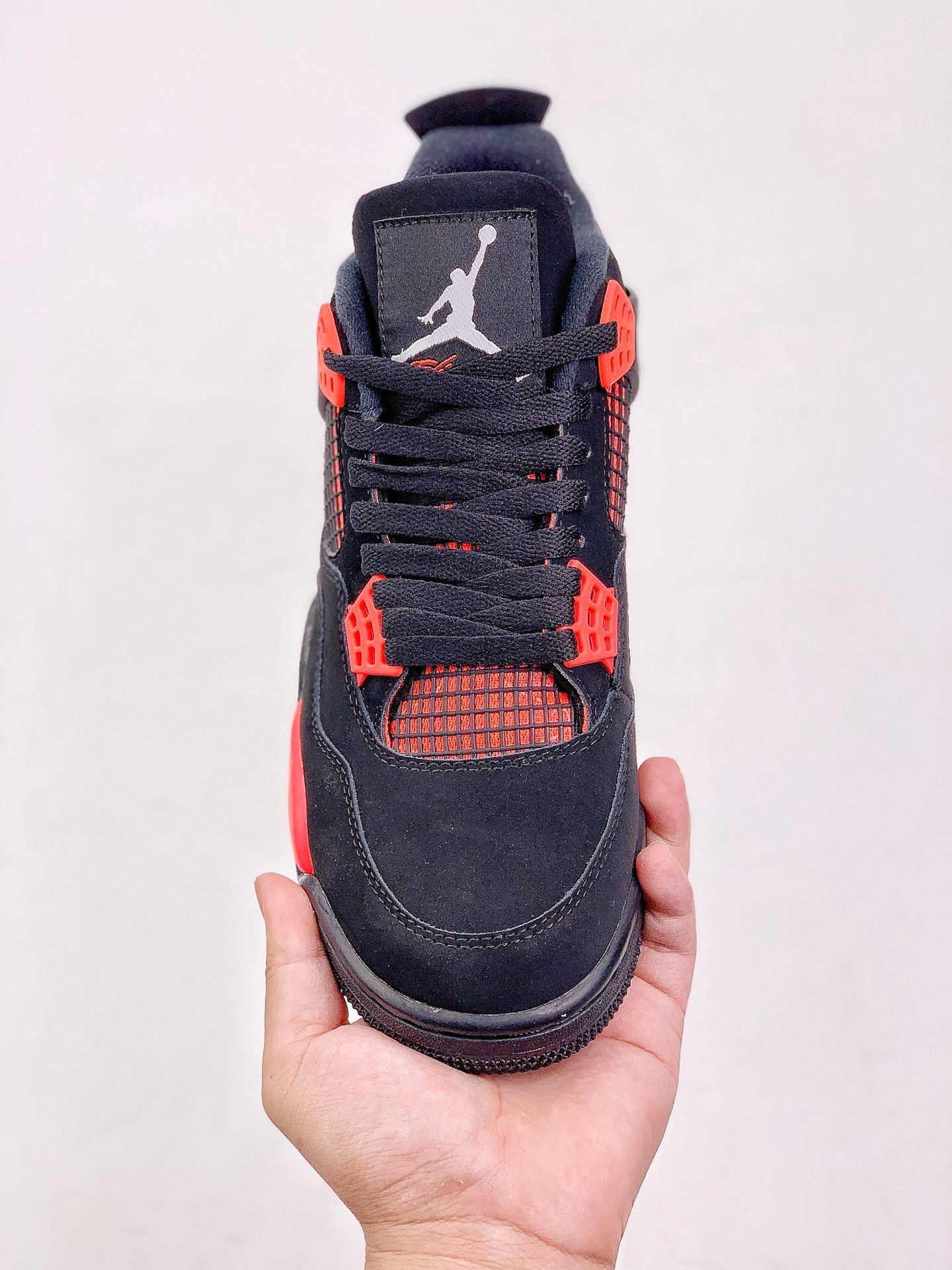 Best Replica Jordan 4 Retro Red Thunder extended size - Colareps