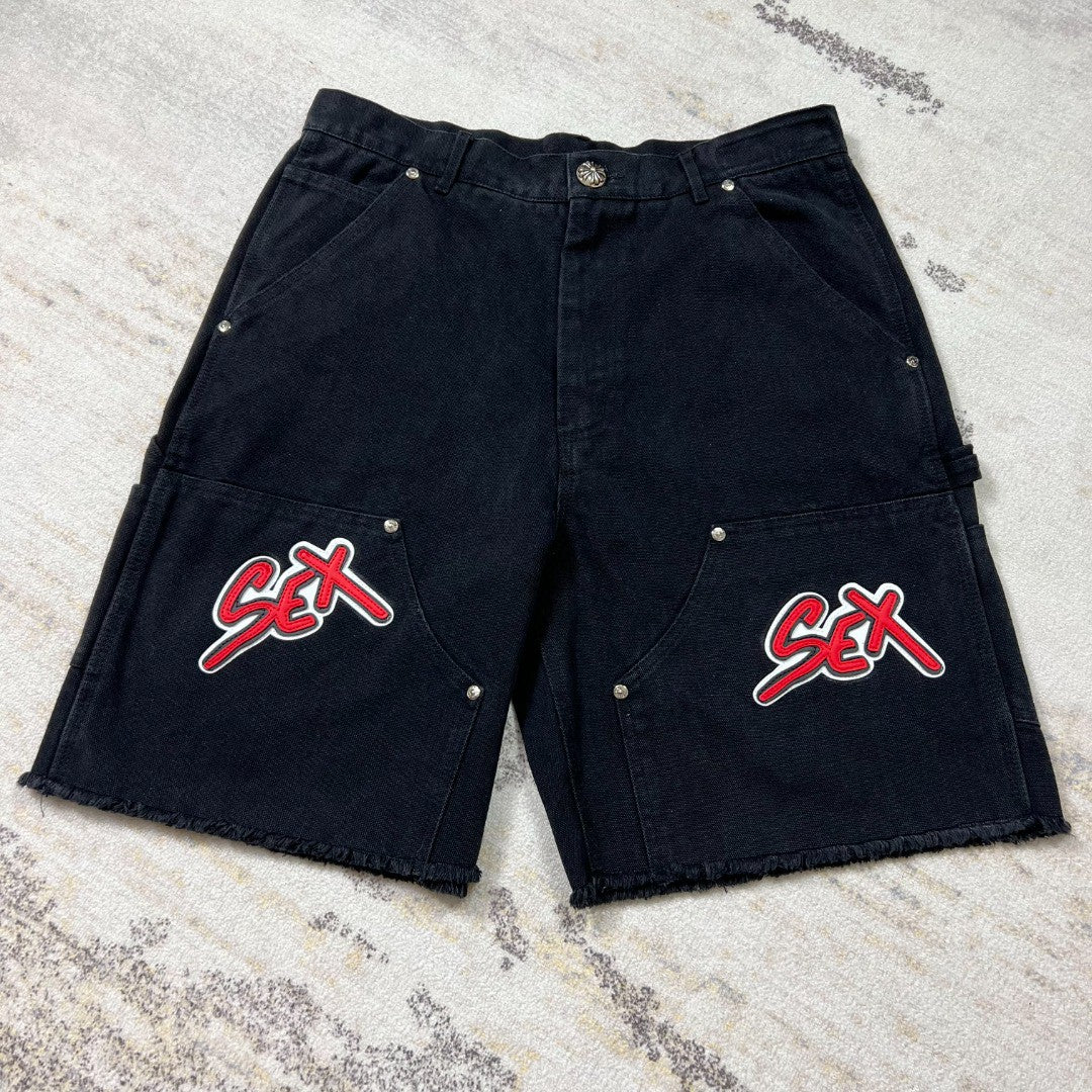 Best Replica Chrome Hearts Denim Shorts - Colareps