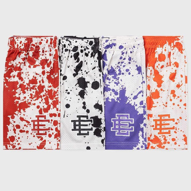 Best Replica Eric Emanuel EE logo shorts inkjet style - Colareps