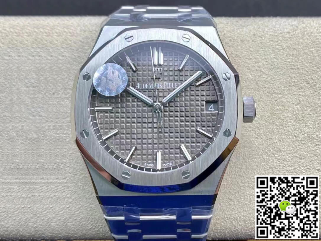 Best Replica Replica Audemars Piguet Royal Oak 15500ST.OO.1220ST.02 1:1 Best Edition ZF Factory V2 Version Gray Dial - Colareps