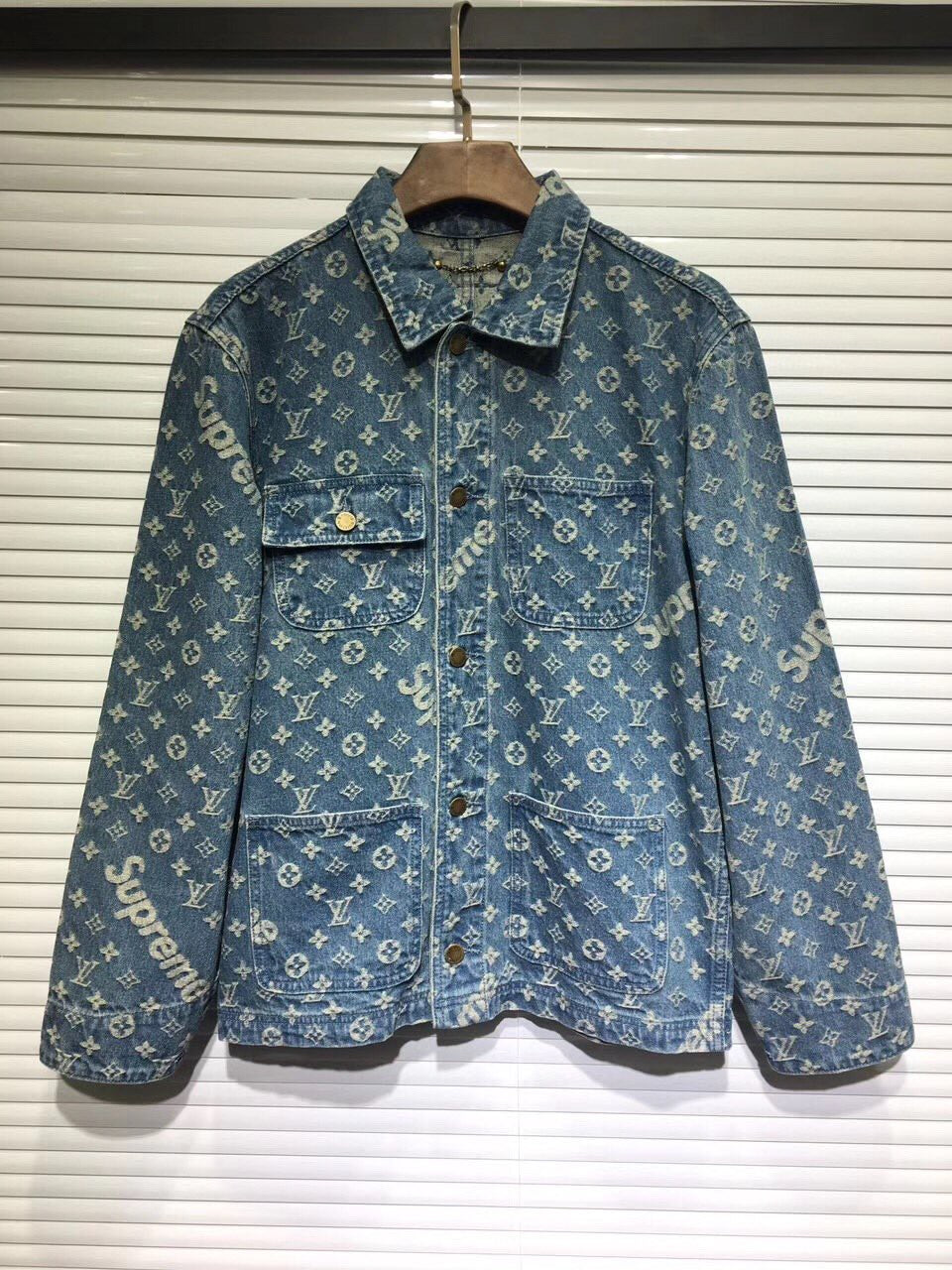 Best Replica Louis Vuitton x Supreme Jacket - Colareps