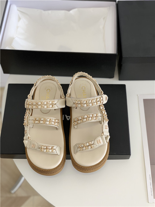 Best Replica chanel platform sandals womens - Colareps