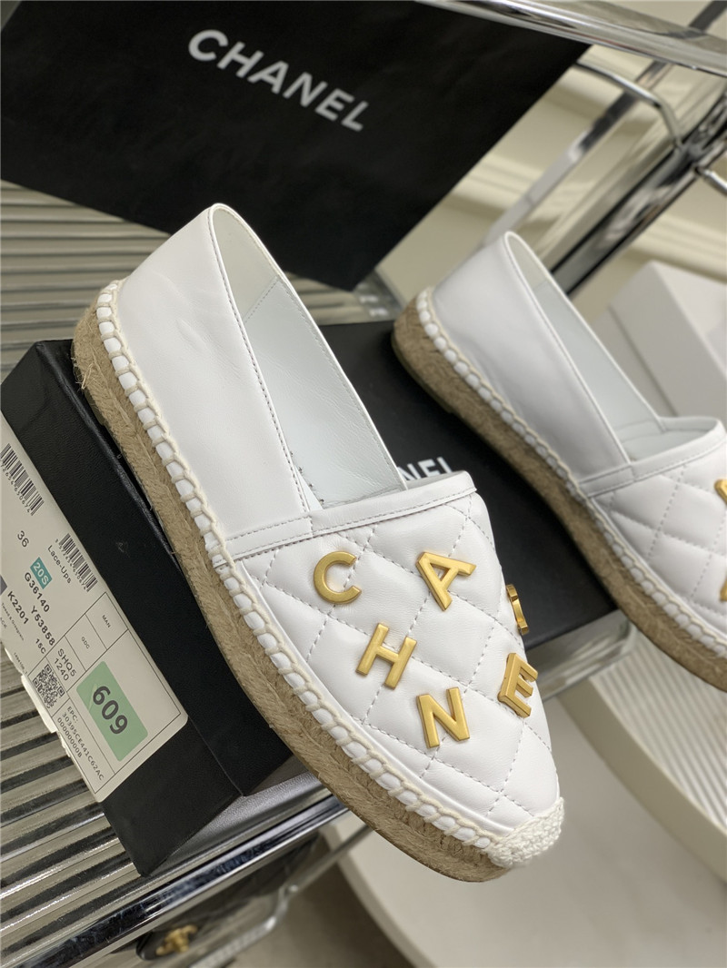Best Replica Chanel letter fisherman shoes - Colareps