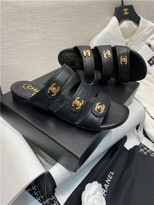 Best Replica chanel flat sandals slippers - Colareps