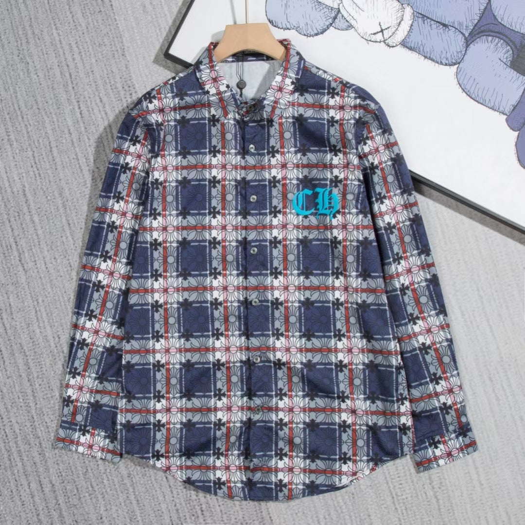 Best Replica Chrome Hearts Long Sleeve Shirt - Colareps