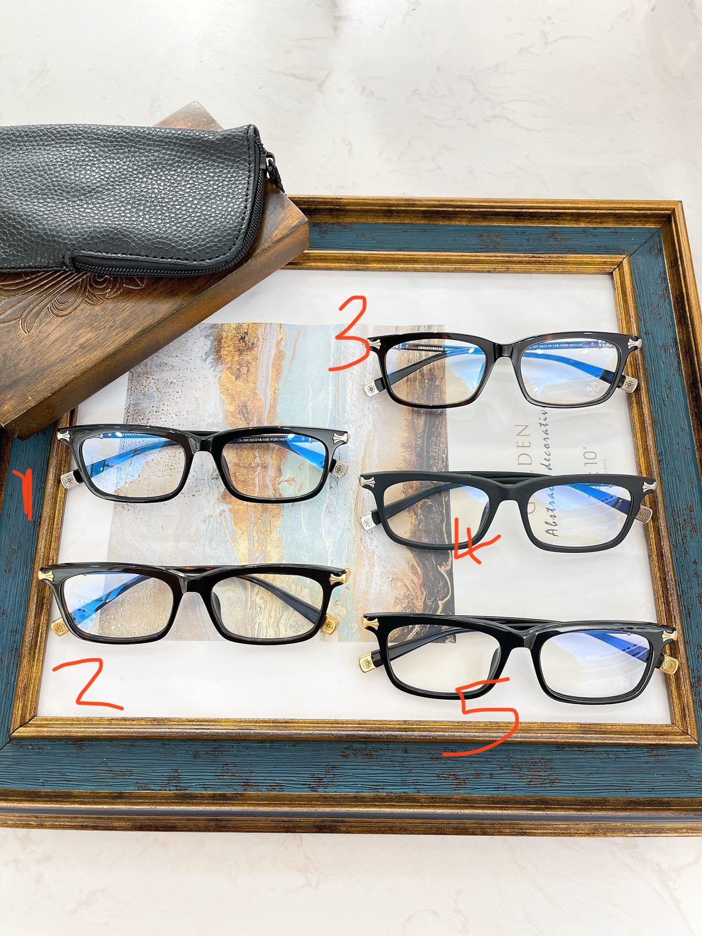 Best Replica Chrome Hearts eyewear/glasses - Colareps