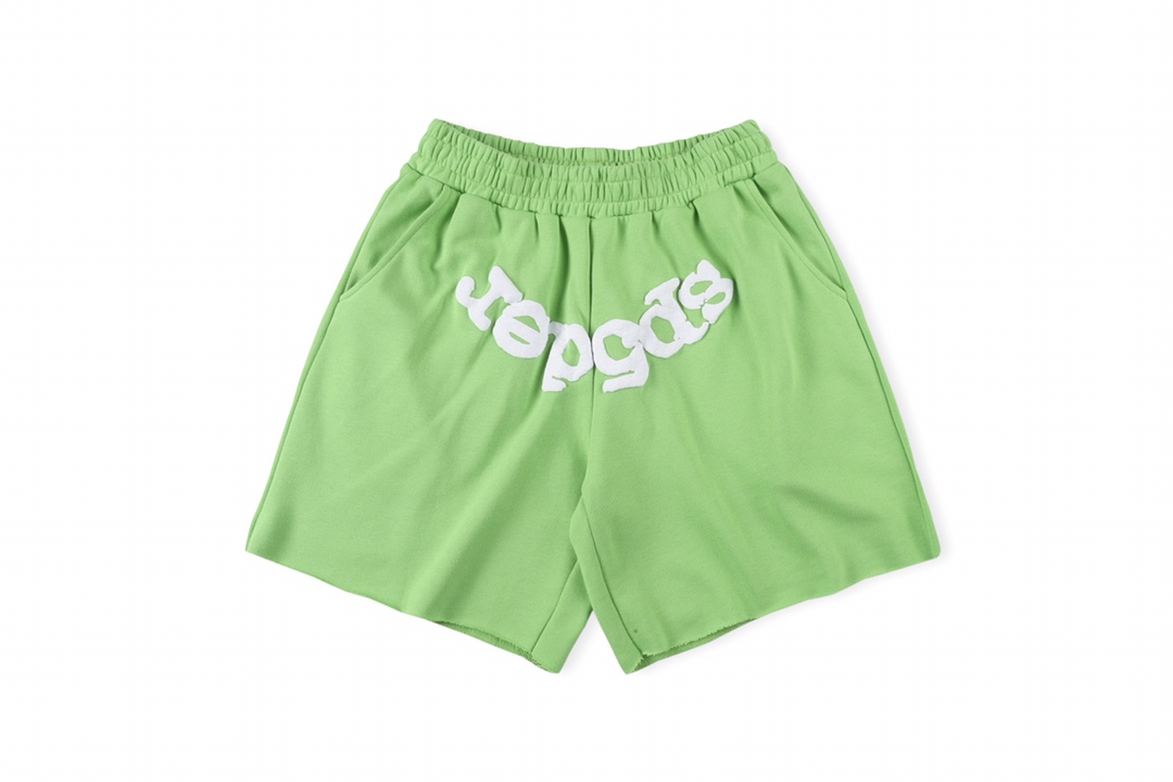 Best Replica Flocked three-dimensional letter print shorts 3 colors - Colareps