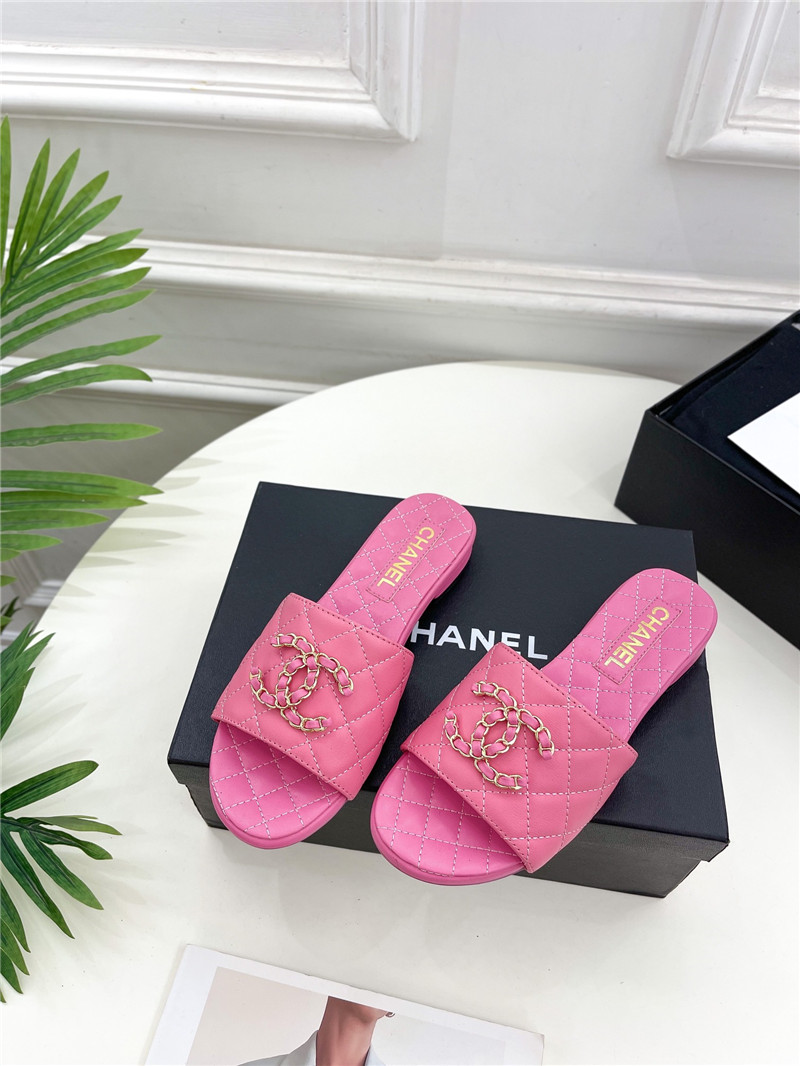 Best Replica Chanel counter classic double C buckle slippers - Colareps